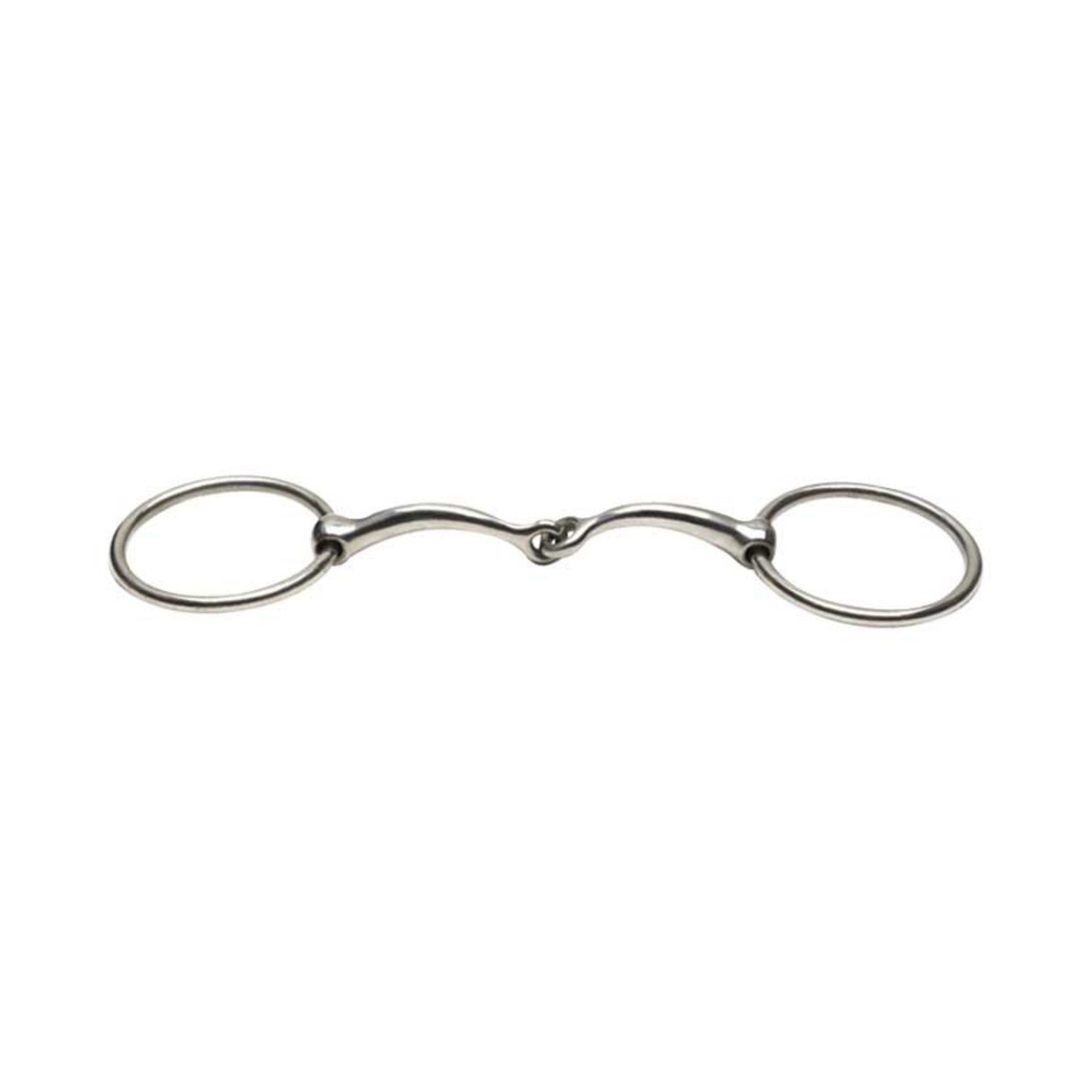 Zilco Loose Ring Curved Mouth Snaffle Bit