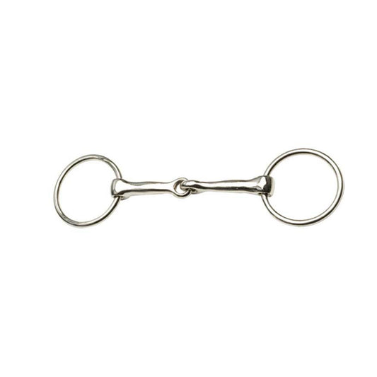 Zilco Nickel Plate Loose Ring Snaffle Bit