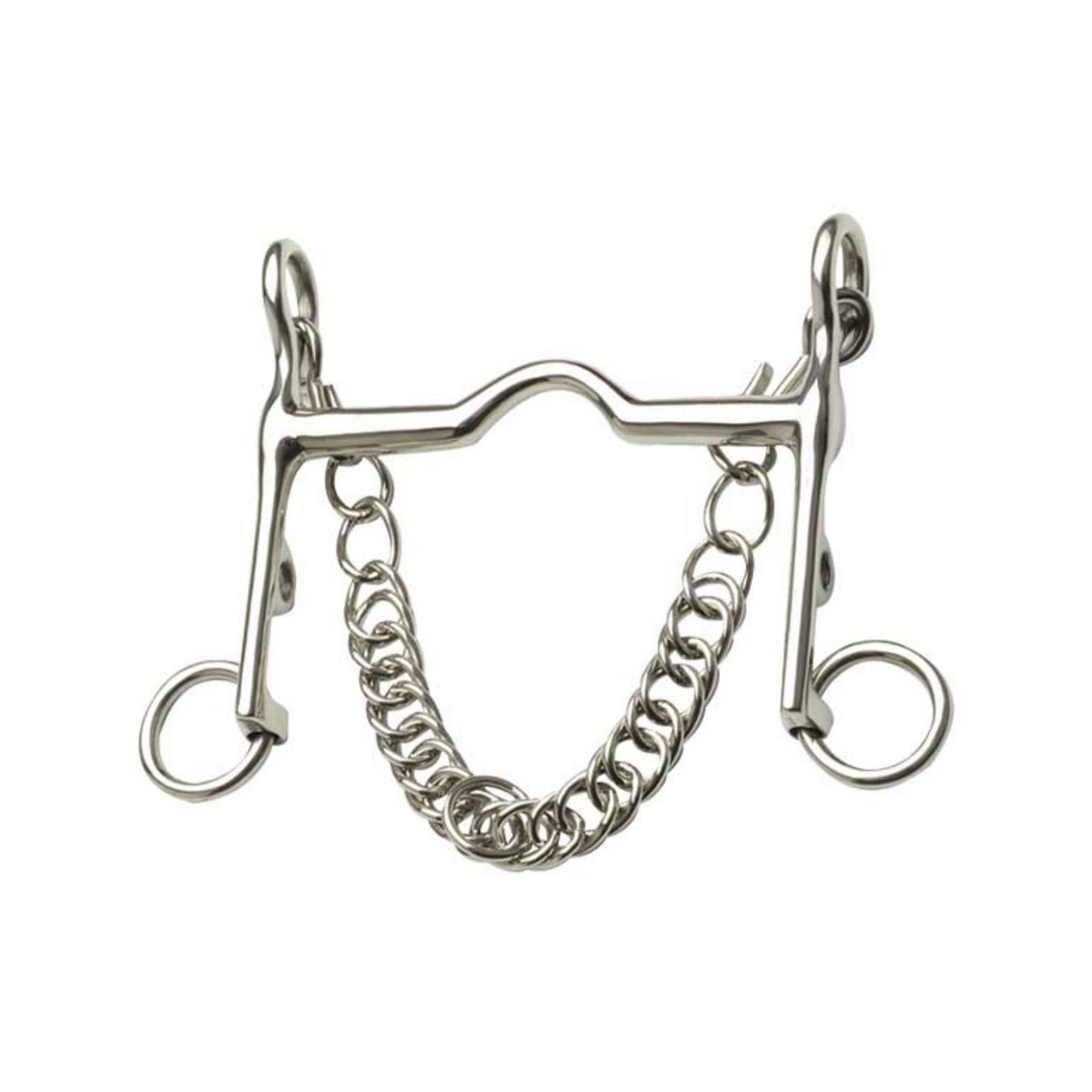 Zilco Port Mouth Fixed Cheek Weymouth Bit
