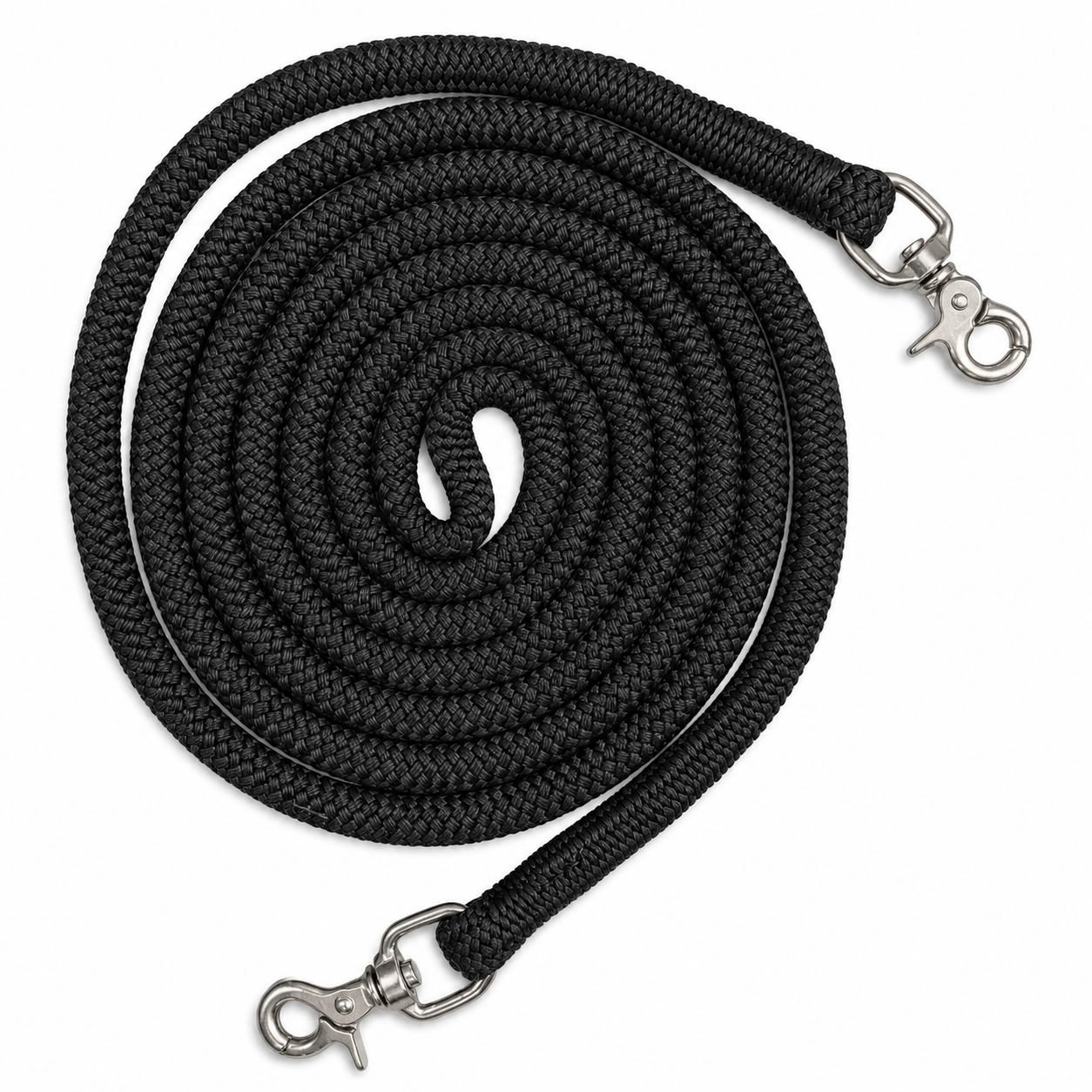 Nungar Knots Joined Reins w Stainless Steel Clips