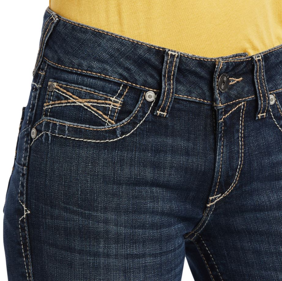 Ariat Womens R.E.A.L Perfect Rise Lexi Boot Cut Jeans