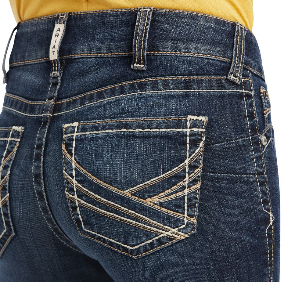 Ariat Womens R.E.A.L Perfect Rise Lexi Boot Cut Jeans