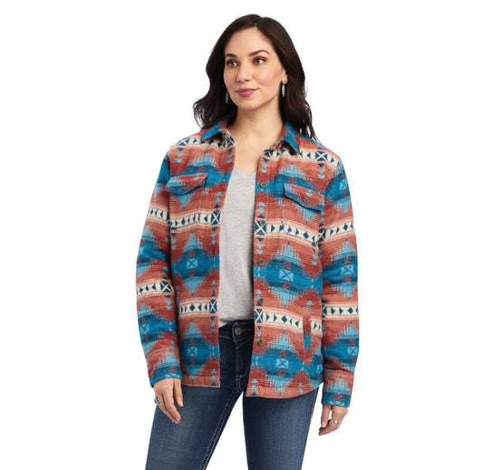 Ariat REAL Shacket Shirt Jacket - EQ Saddlery