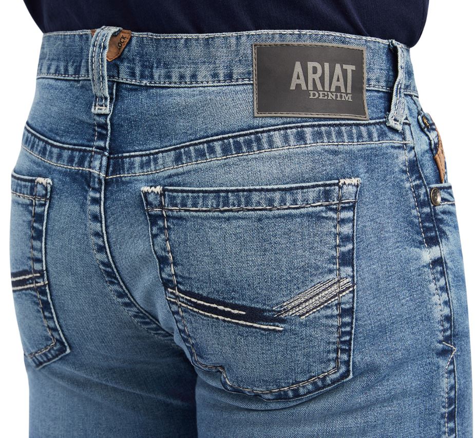 Ariat Mens M7 Slim Straight Wessley Jeans