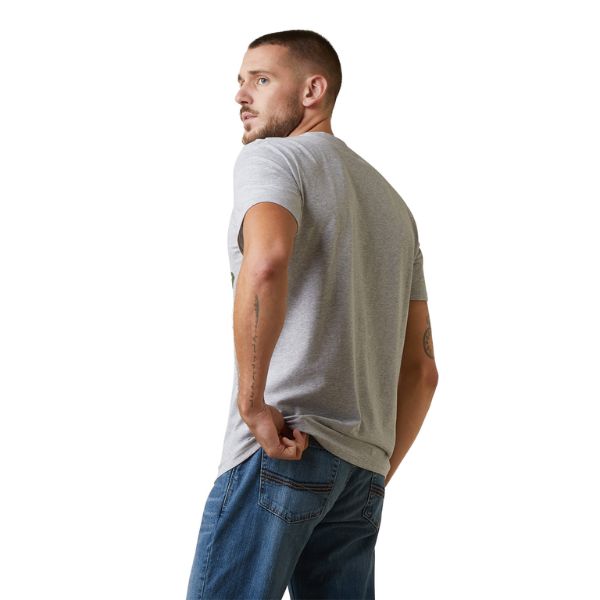 Ariat Mens Vertical Logo T-Shirt - EQ Saddlery