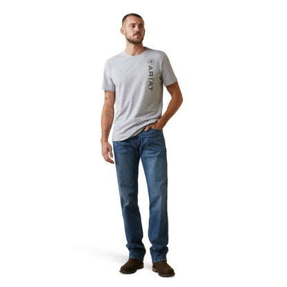 Ariat Mens Vertical Logo T-Shirt - EQ Saddlery