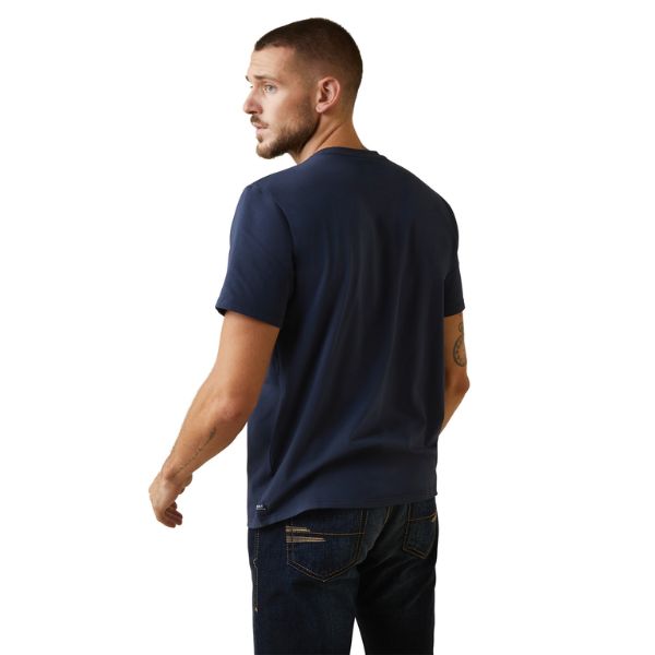 Ariat Mens Vertical Logo T-Shirt - EQ Saddlery