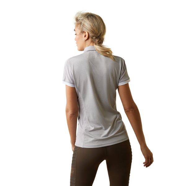 Ariat Womens Bandera 1/4 Zip Short Sleeve Polo Shirt - EQ Saddlery