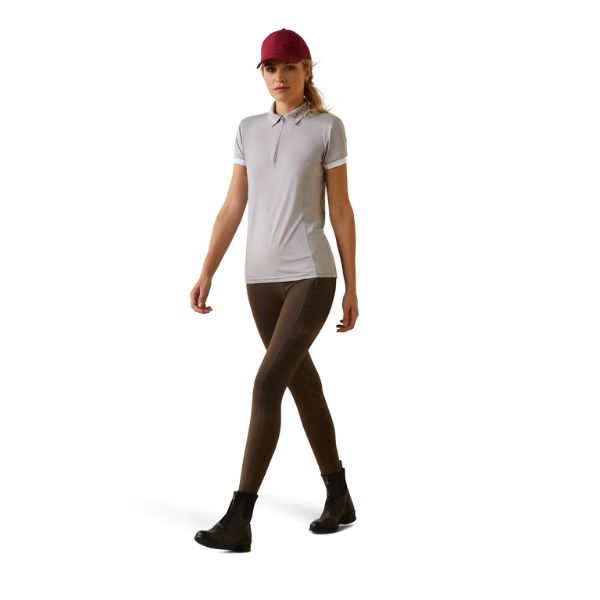 Ariat Womens Bandera 1/4 Zip Short Sleeve Polo Shirt - EQ Saddlery