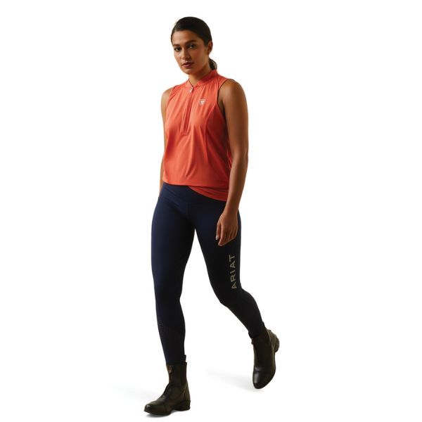 Ariat Womens Hailey 1/4 Zip Sleeveless Baselayer - EQ Saddlery