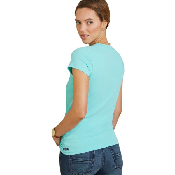 Ariat Womens Varsity Outline Short Sleeve T-Shirt - EQ Saddlery
