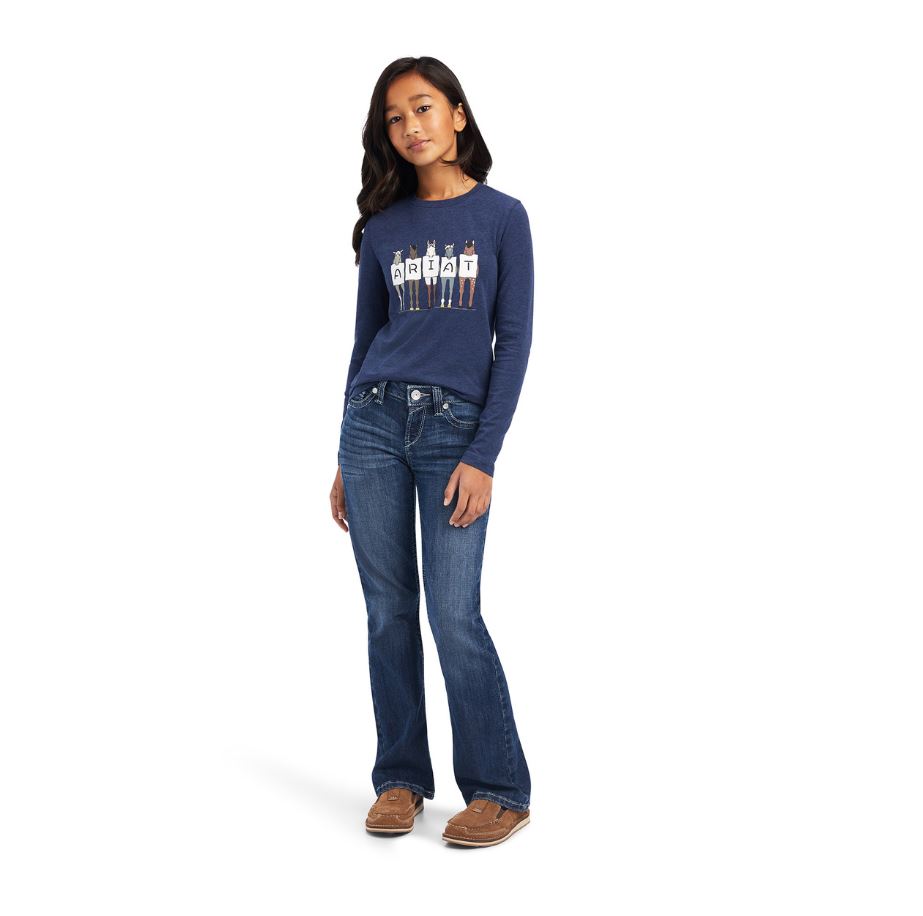 Ariat Youth Fan Club LS T-Shirt