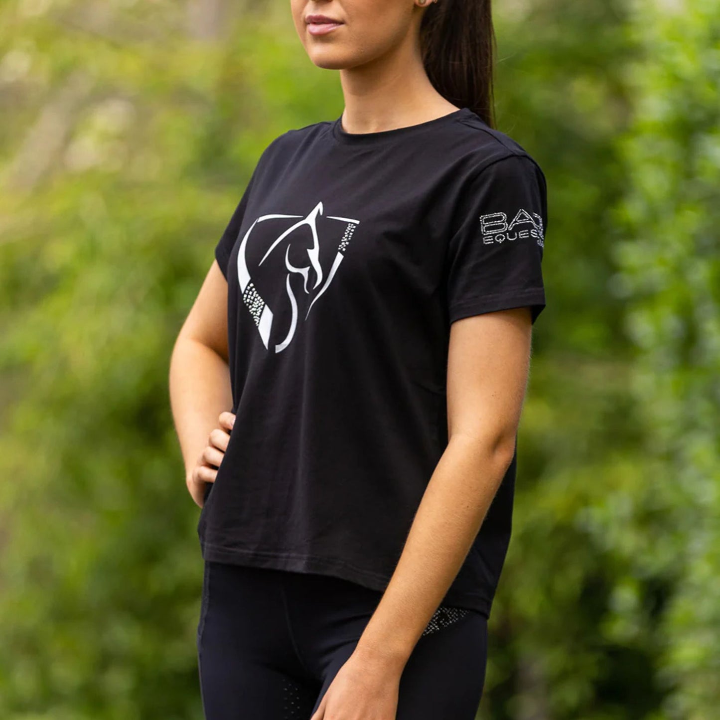BARE Diamond Series Logo T-Shirt - EQ Saddlery