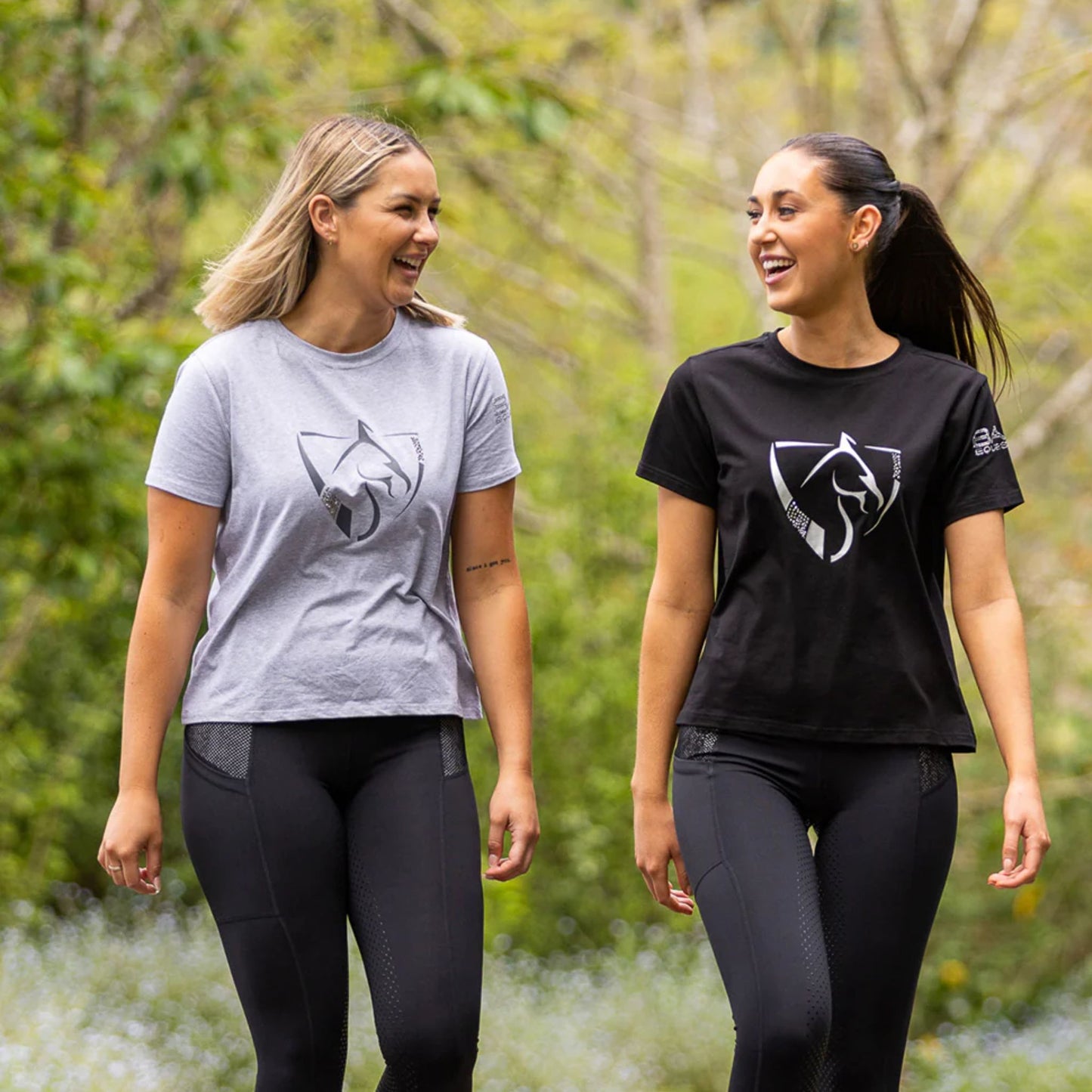 BARE Diamond Series Logo T-Shirt - EQ Saddlery