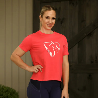BARE Diamond Series Logo T-Shirt - EQ Saddlery