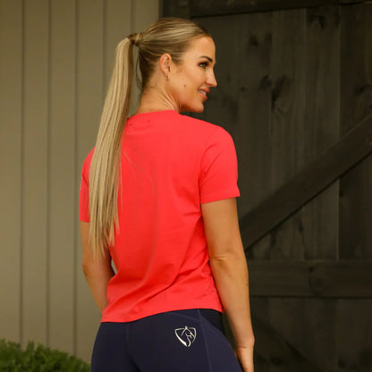 BARE Diamond Series Logo T-Shirt - EQ Saddlery