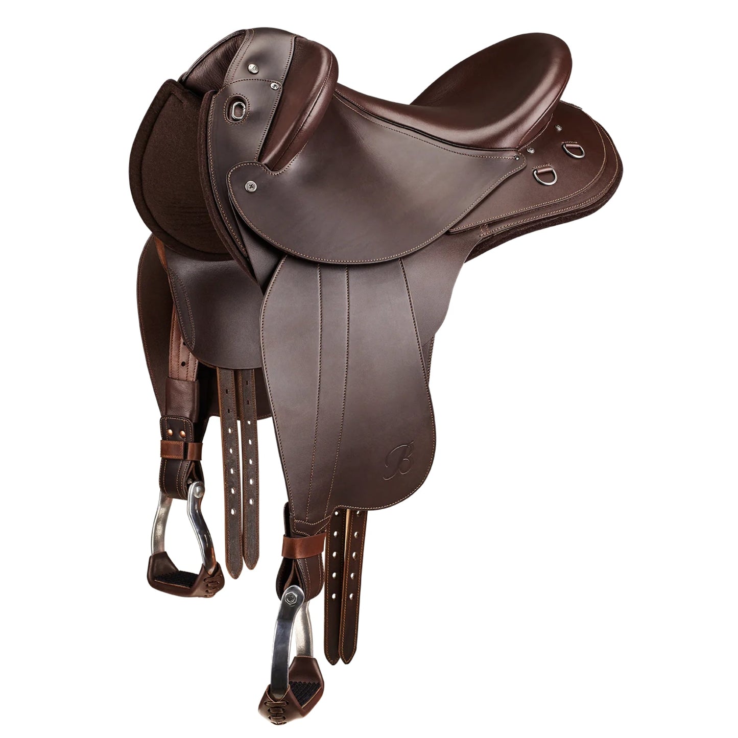 Bates Kimberley Half Breed Short Swinging Fender HART Saddle Large