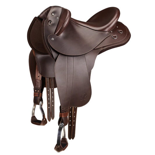 Bates Kimberley Half Breed Short Swinging Fender HART Saddle Medium - EQ Saddlery