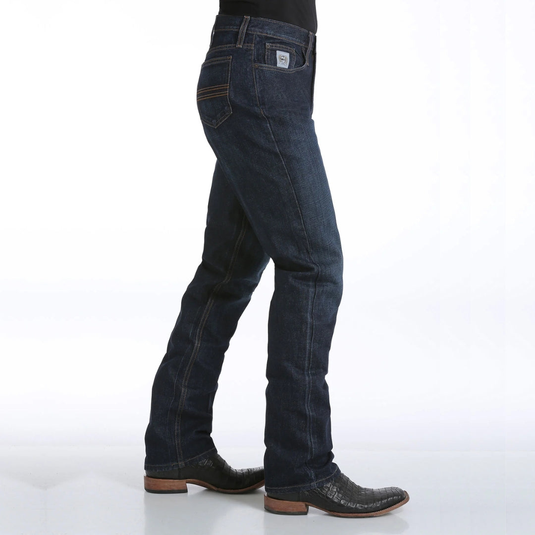 Cinch Mens Silver Dark Jeans