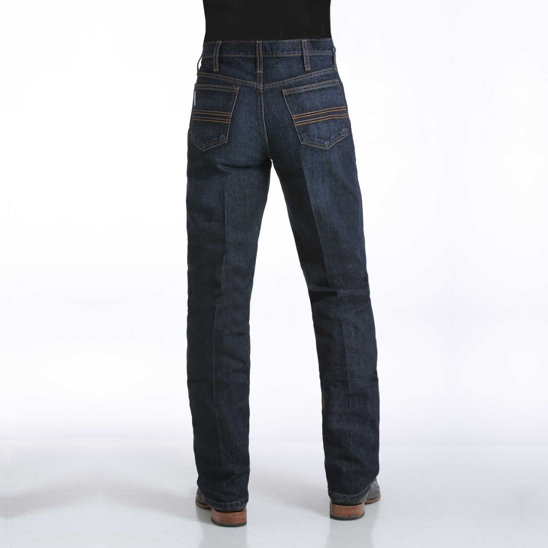 Cinch Mens Silver Dark Jeans