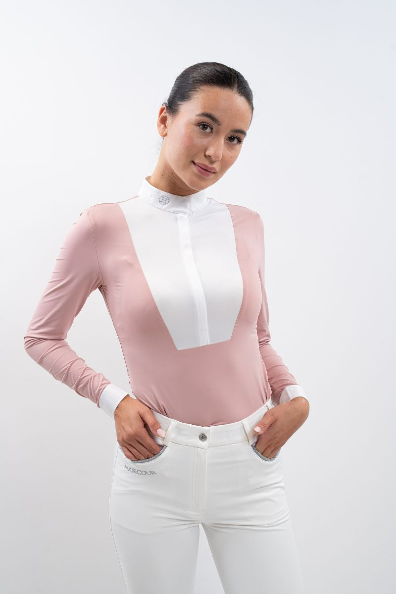 Harcour Stella Comp Long Sleeve Polo