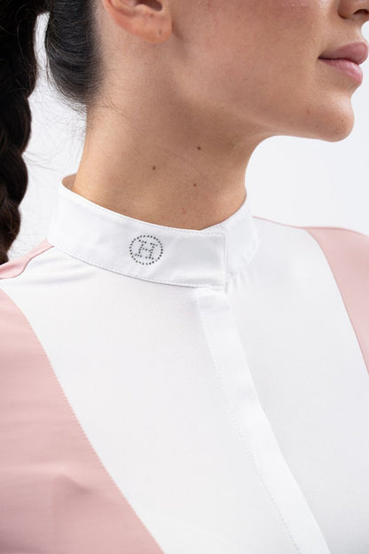 Harcour Stella Comp Long Sleeve Polo