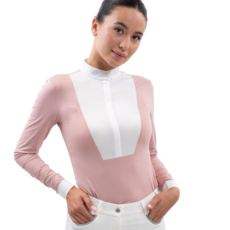Harcour Ladies Stella Comp Long Sleeve Polo Shirt