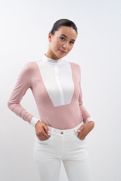 Harcour Stella Comp Long Sleeve Polo
