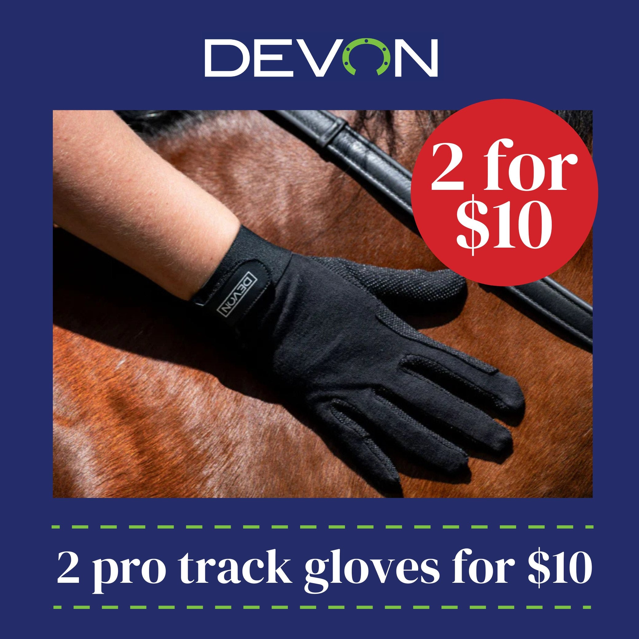 Devon Pro Track Glove – EQ Saddlery