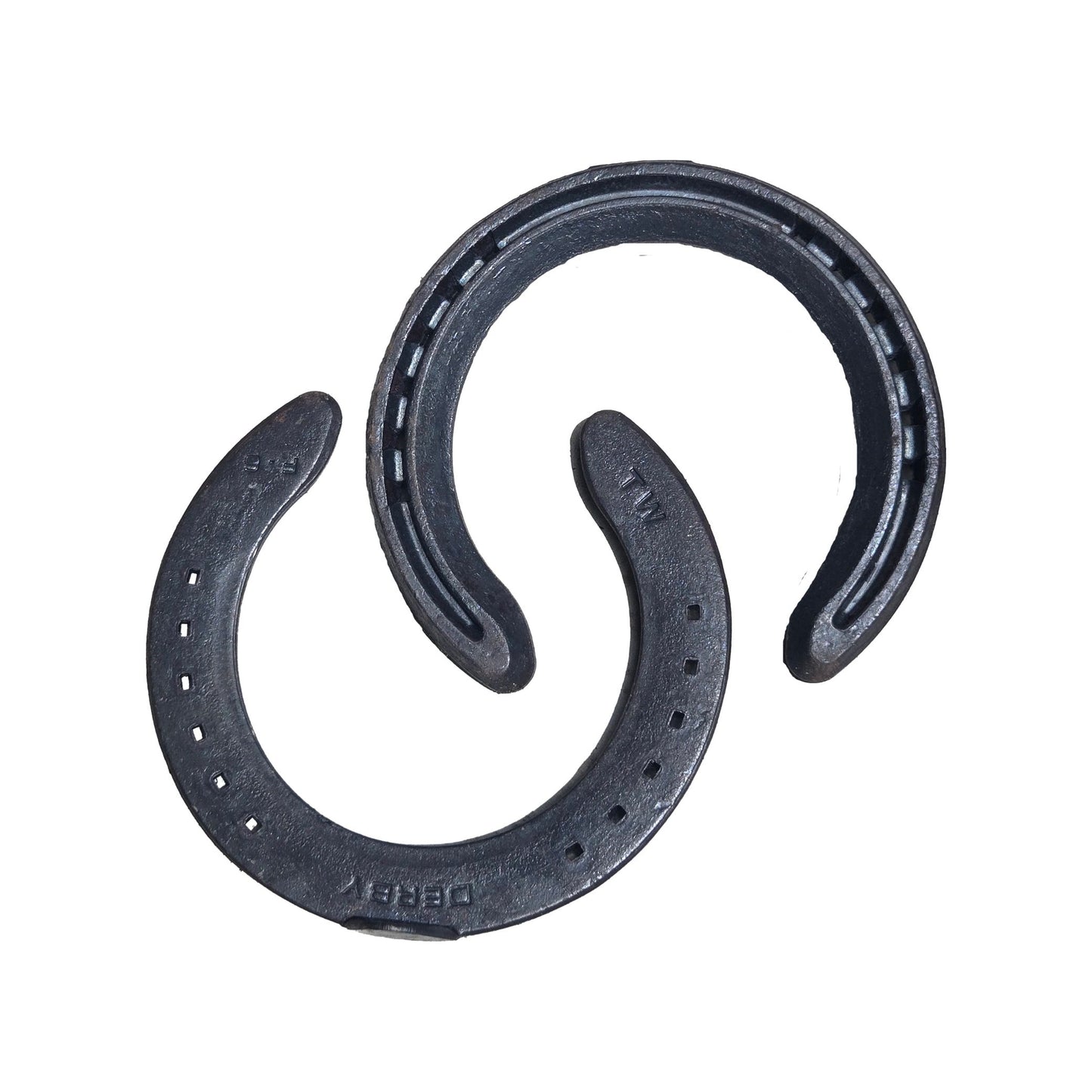 Mustad Derby Thin Wall Front Toe Clip Steel Horse Shoes