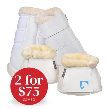 EQ Armour Fleece Trim Bell Boots