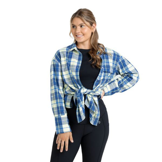 Equipad Equestrian The Tarten Flannel Long Sleeved Top - EQ Saddlery