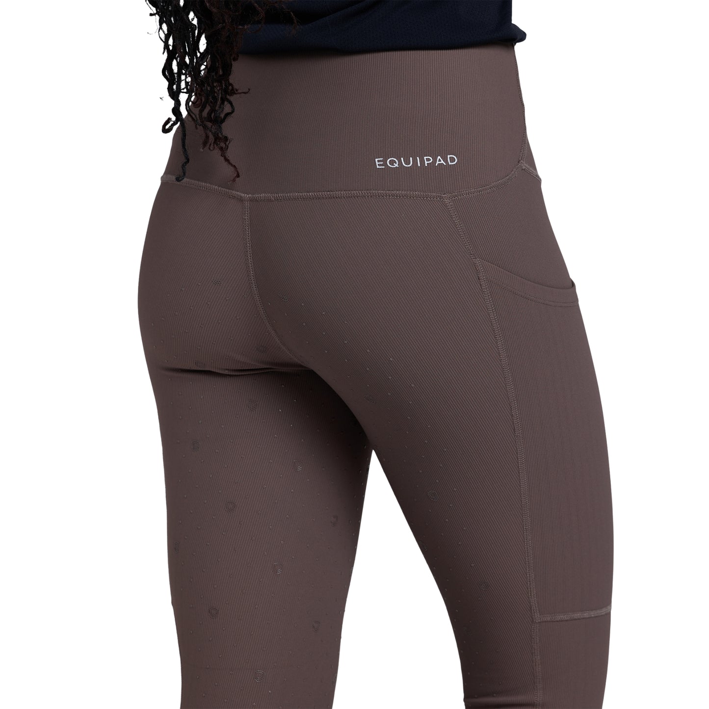 Equipad Equestrian Ribbed Riding Leggings