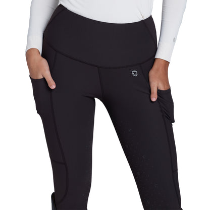 Equipad Equestrian Ribbed Riding Leggings