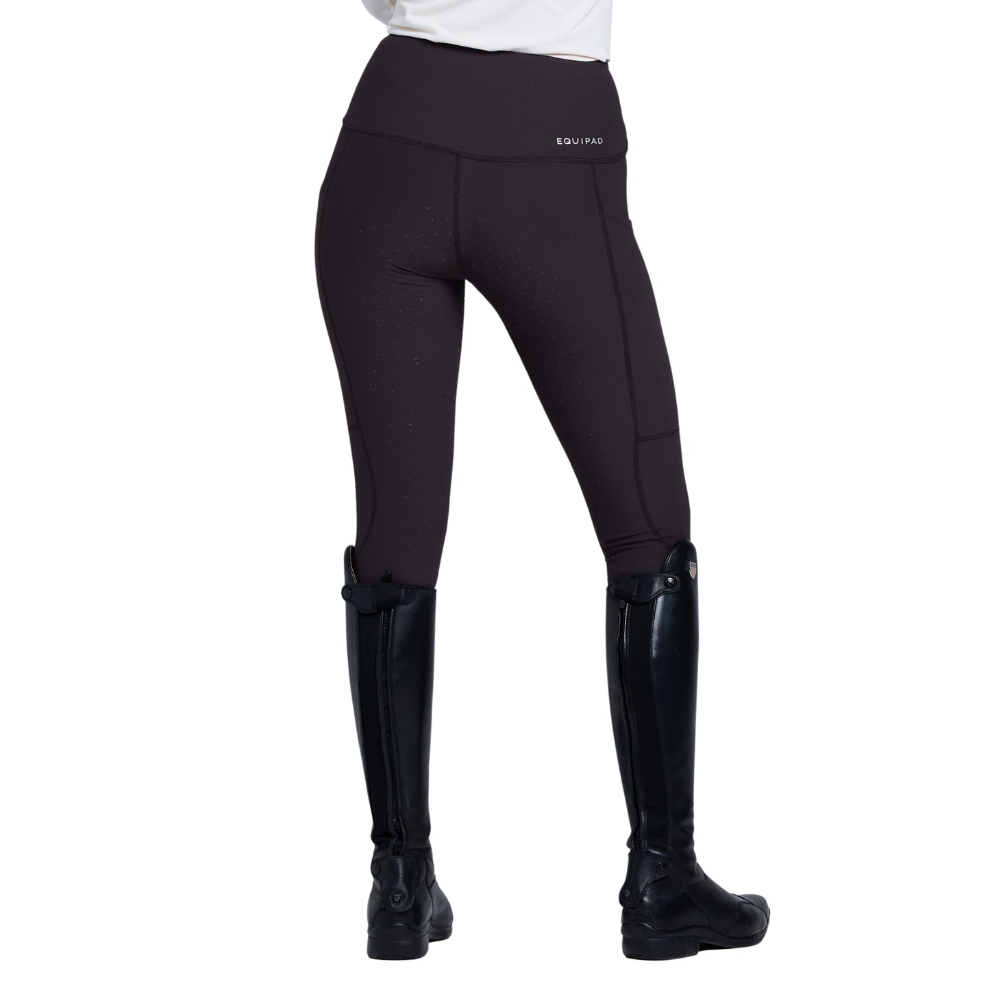 Equipad Equestrian Ribbed Riding Leggings