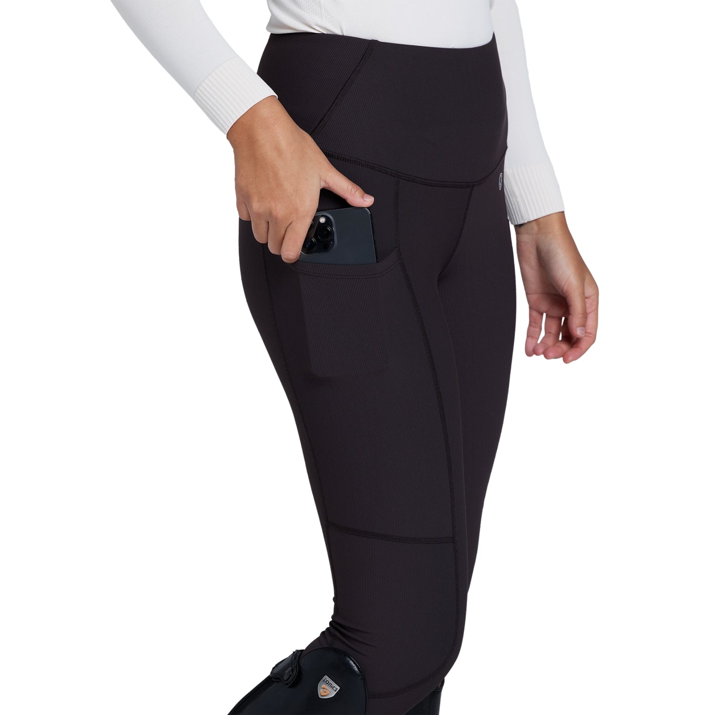 Equipad Equestrian Ribbed Riding Leggings