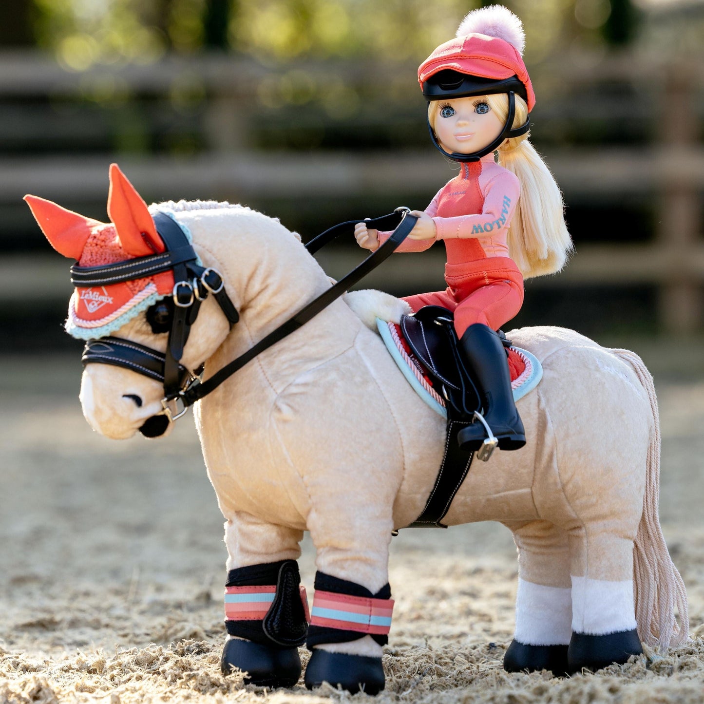 Harlow Toy Pony Pad Coral Crush