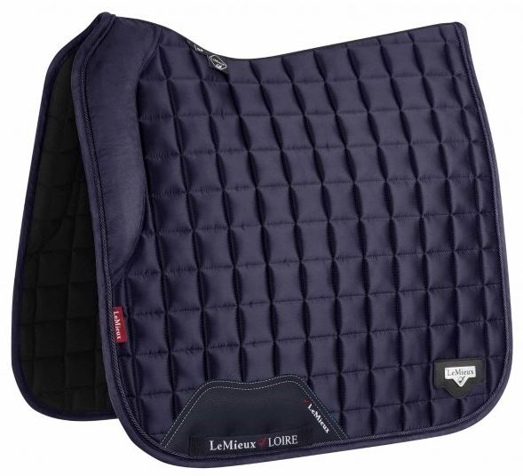 LeMieux Loire Memory Square Satin Dressage Saddle Pad