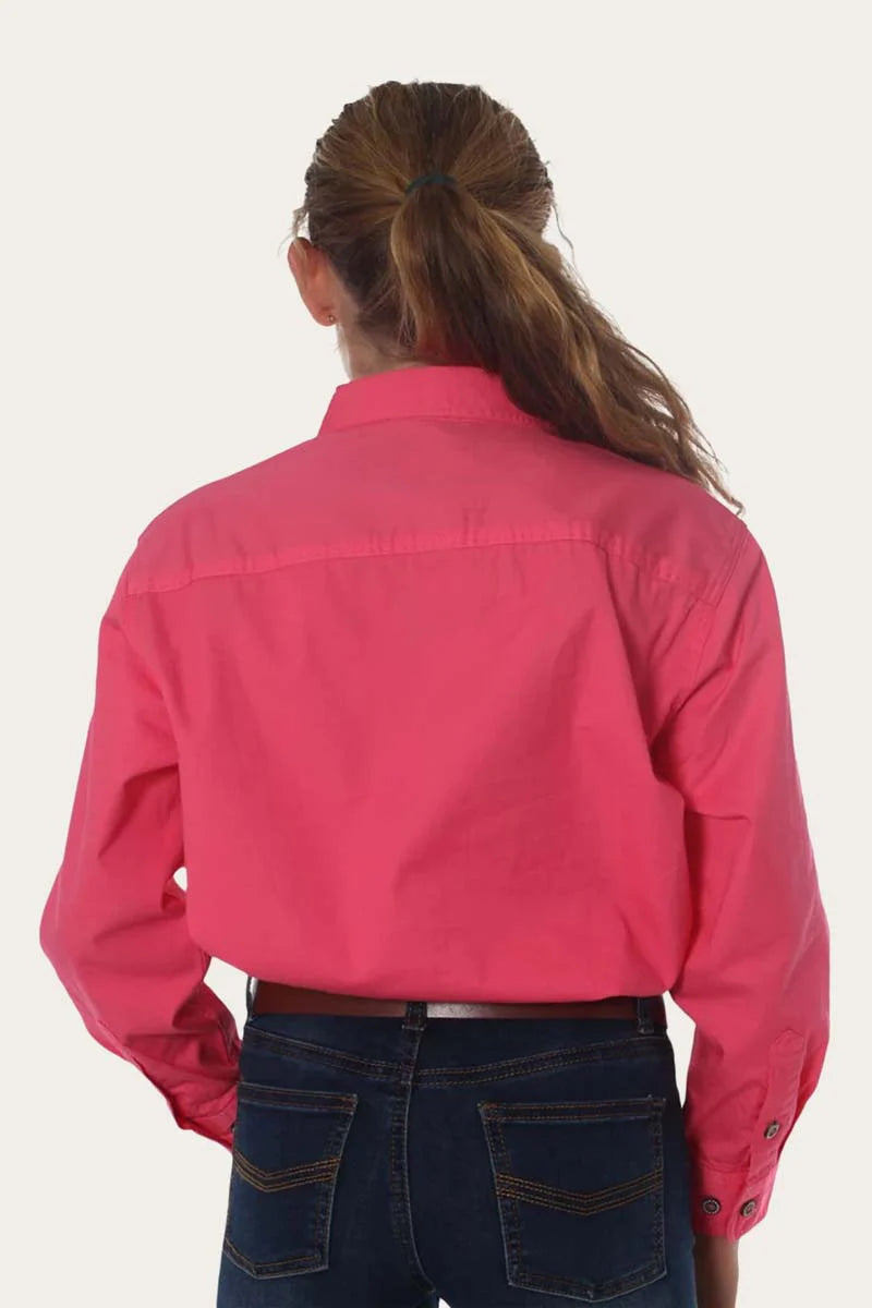 Ringers Western Kids Ord River Half Button Work Shirt
