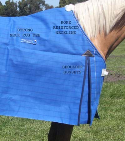 Skye Park Oxford Deluxe Lined Canvas Rug - EQ Saddlery