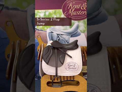 Kent And Masters S Series Jump Dual Flap Saddle