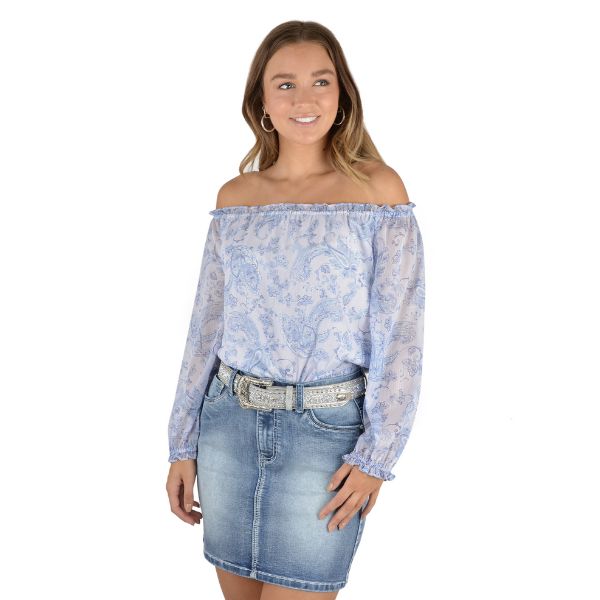 Pure Western Danielle Blouse - EQ Saddlery