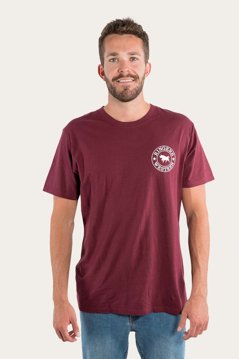 Ringers Western Mens Signature Bull Loose Fit T-Shirt - EQ Saddlery