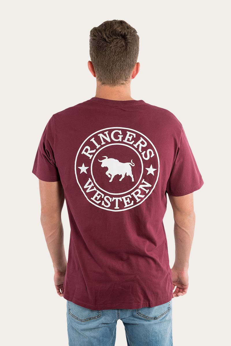 Ringers Western Mens Signature Bull Loose Fit T-Shirt - EQ Saddlery
