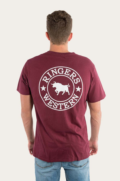 Ringers Western Mens Signature Bull Loose Fit T-Shirt - EQ Saddlery