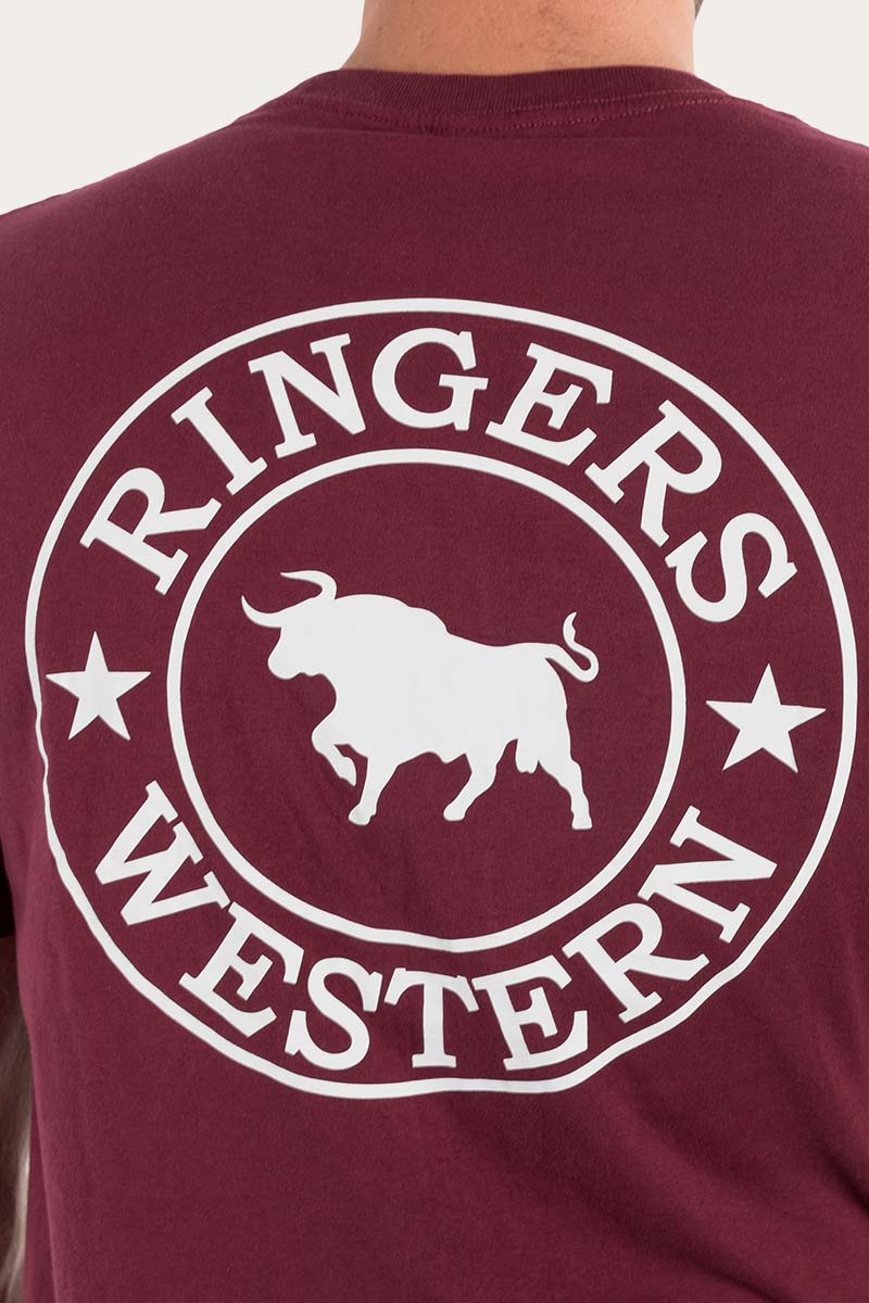 Ringers Western Mens Signature Bull Loose Fit T-Shirt - EQ Saddlery