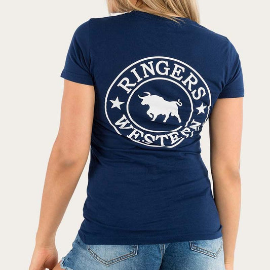 Ringers Western Womens Signature Bull Fitted T-Shirt