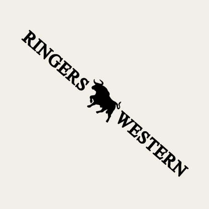 Ringers Western Die Cut Sticker - EQ Saddlery