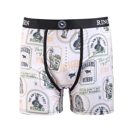 Ringers Western Mens Aint My First Rumbo Trunks