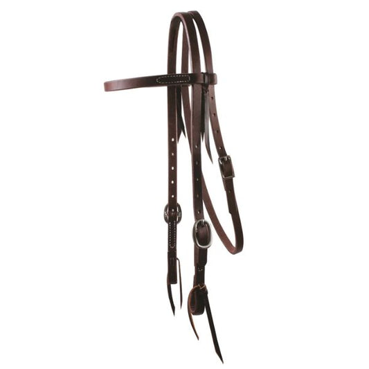 Schutz Ranchhand Browband Headstall 5/8 inch - EQ Saddlery